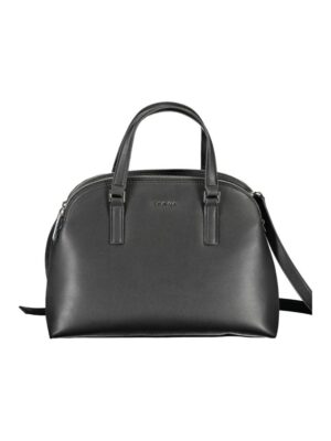 Calvin Klein Black Polyester Handbag