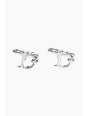 Dsquared² Silver-Tone Brass D2 STATEMENT Cufflinks
