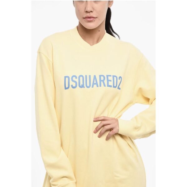 Dsquared² Sweat Maxi Dress with Contrast Logo - Image 2