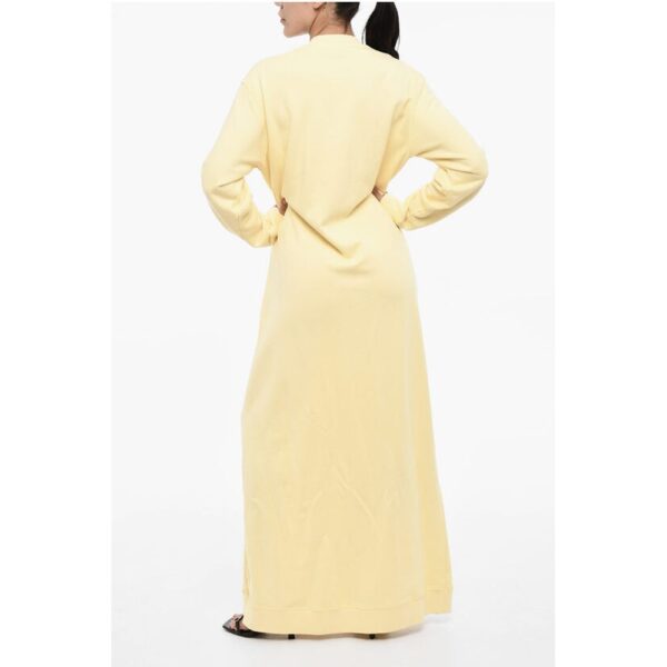 Dsquared² Sweat Maxi Dress with Contrast Logo - Image 3