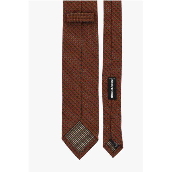 Dsquared² Patterned Silk Tie - Image 3
