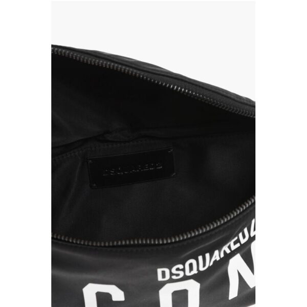 Dsquared² Nylon ICON Pouch with Printed Logo - Image 4