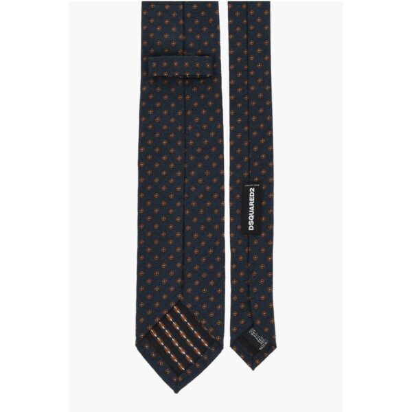 Dsquared² Patterned Silk Tie - Image 2