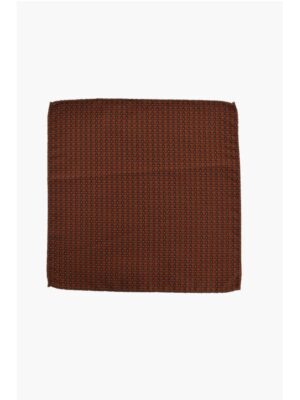 Dsquared² Patterned Silk Pocket Square