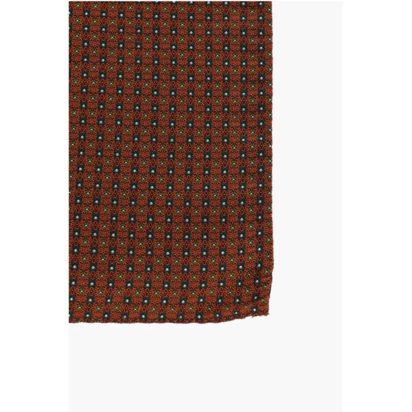 Dsquared² Patterned Silk Pocket Square - Image 2