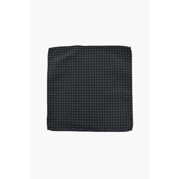 Dsquared² Floral Motif Silk Pocket Square