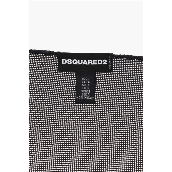 Dsquared² Gauzed Silk Pocket Square - Image 3