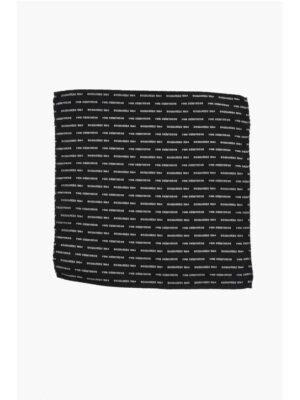 Dsquared² Silk Pocket Square with All-Over Logo