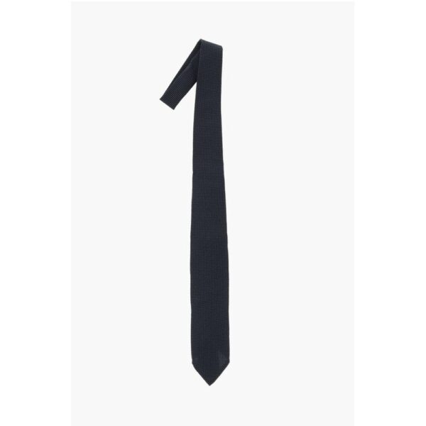 Dsquared² Micro Polka Dots Silk Tie