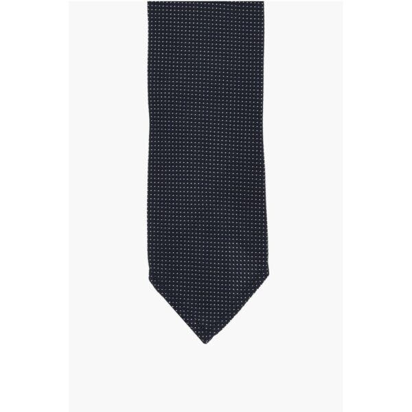 Dsquared² Micro Polka Dots Silk Tie - Image 2