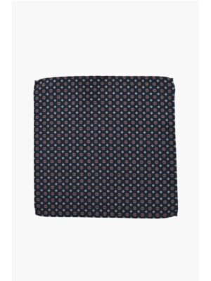 Dsquared² Patterned Silk and Cotton Pocket Square