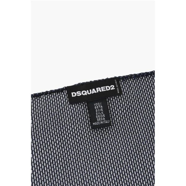 Dsquared² Polka Dots Silk Pocket Square - Image 3
