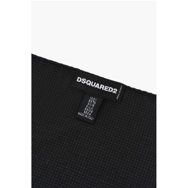 Dsquared² Solid Color Silk Pocket Square - Image 3