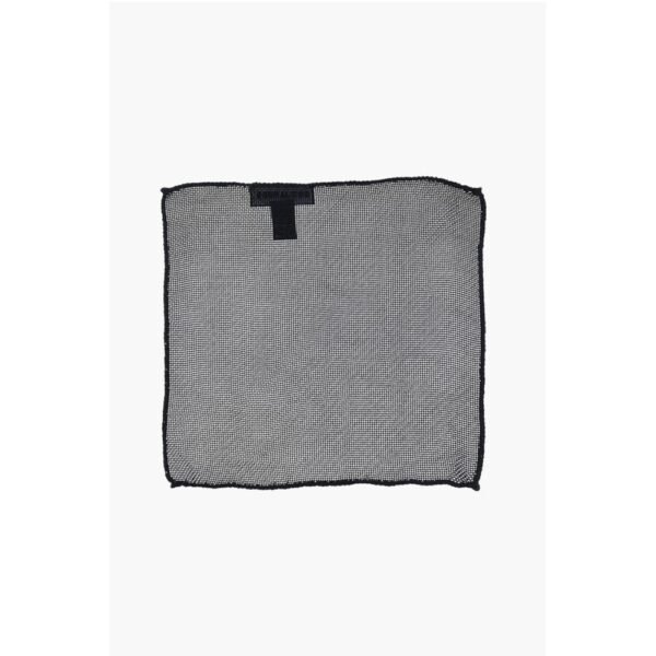 Dsquared² Solid Color Gauzed Silk Pocket Square