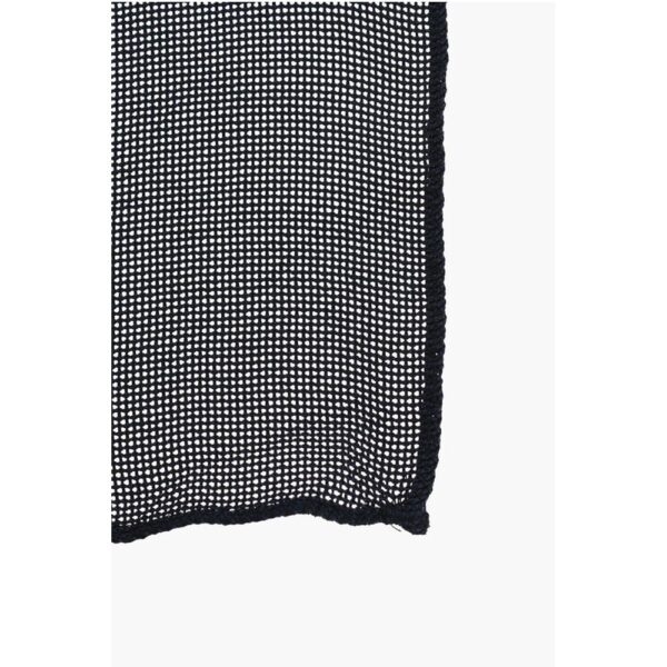 Dsquared² Solid Color Gauzed Silk Pocket Square - Image 2