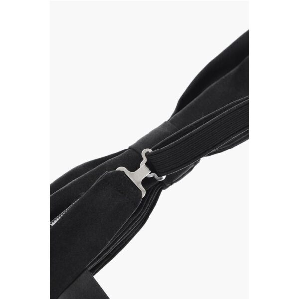 Dsquared² Solid Color Silk Bow Tie - Image 3