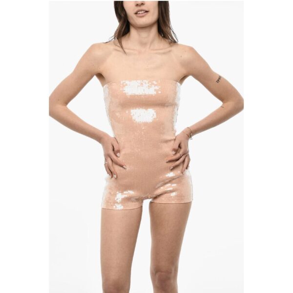 Dsquared² Sleeveless Jumpsuit With Allover Sequins - Image 4