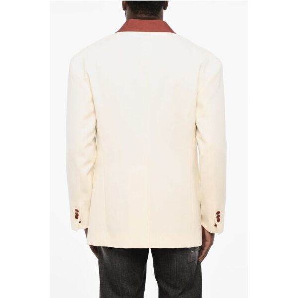 Dsquared² Virgin Wool Blend 1 Buttons Blazer - Image 2