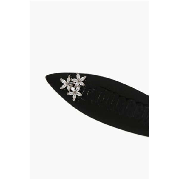 Dsquared² Resin D2 SURF Pin with Crystals Detail - Image 3