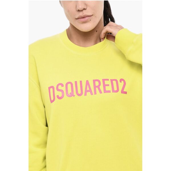 Dsquared² Sweat Maxi Dress with Contrast Logo - Image 3