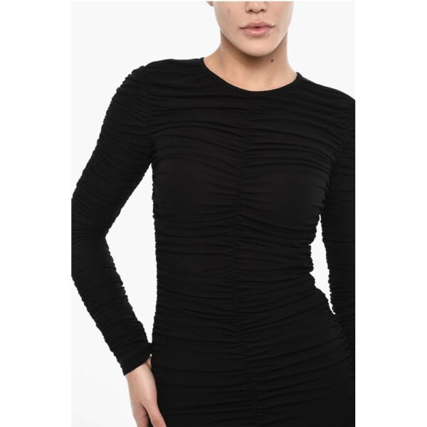Dsquared² Draped Bodycon Dress - Image 3