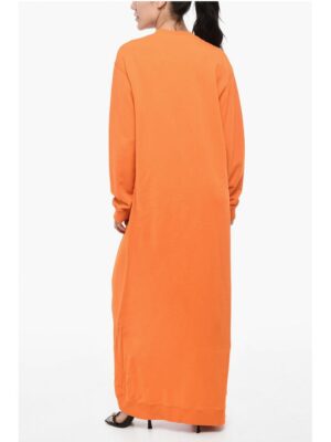 Dsquared² Sweat Maxi Dress with Contrast Logo