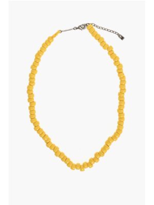 Dsquared² Metal Necklace with Resin Details