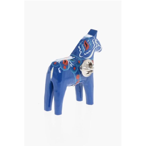 Dsquared² Horse Shaped Wooden Brooch - Image 2