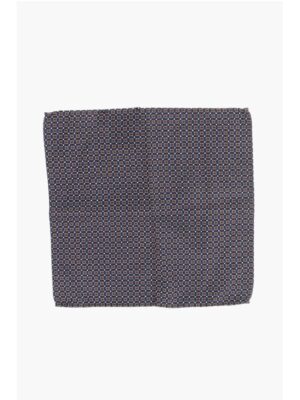 Dsquared² Patterned Silk Blend Pocket Square