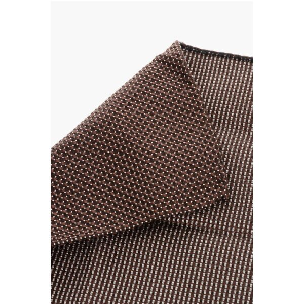 Dsquared² Dotted Silk Pocket Square - Image 3