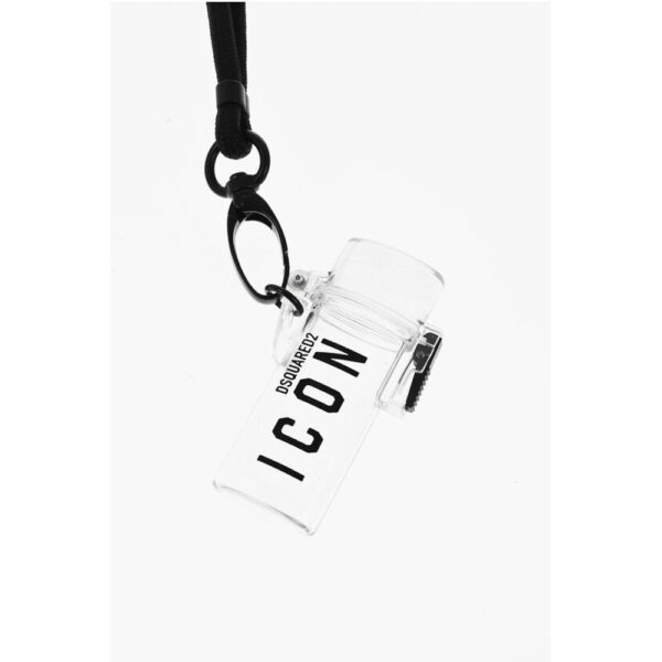 Dsquared² ICON Adjustable Strap with Lighter Case Pendant - Image 2