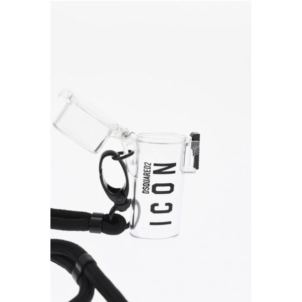 Dsquared² ICON Adjustable Strap with Lighter Case Pendant - Image 3