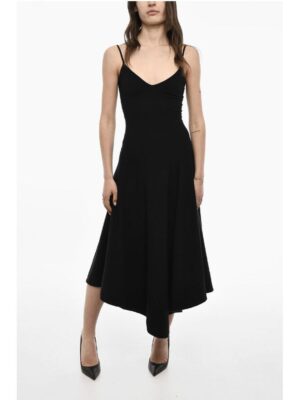 Dsquared² Wool Blend Sleeveless Dress
