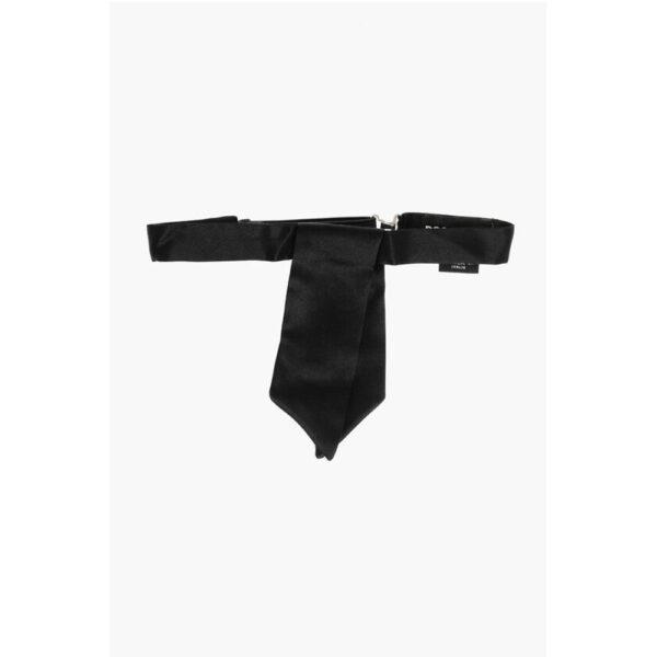 Dsquared² Solid Color Silk Bow Tie