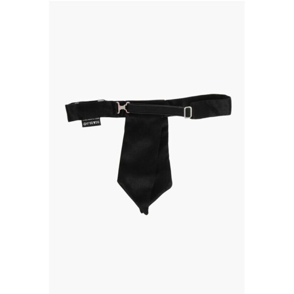 Dsquared² Solid Color Silk Bow Tie - Image 3