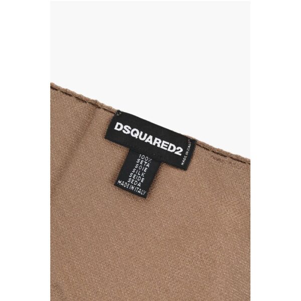 Dsquared² Solid Color Silk Pocket Square - Image 3