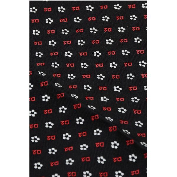 Dsquared² Silk Pocket Square with All-Over Monogram - Image 2