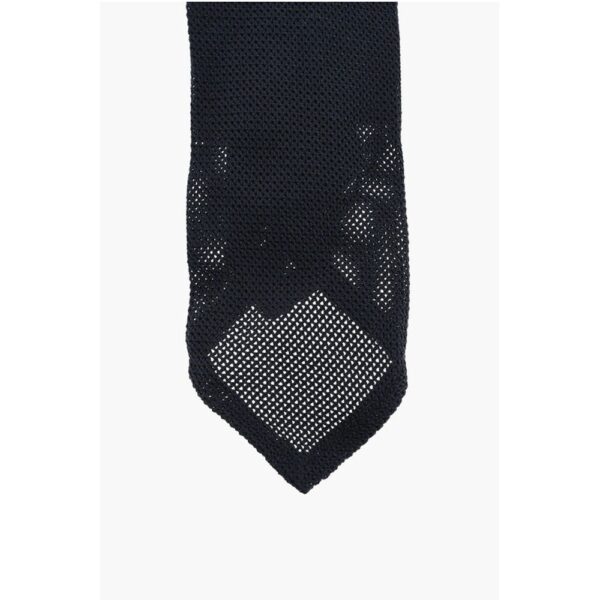 Dsquared² Solid Color Silk Bow Tie - Image 2