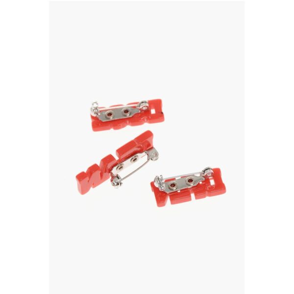 Dsquared² Set of 3 Solid Color 3D Logo Pins - Image 3