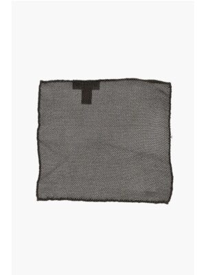 Dsquared² Solid Color Gauzed Silk Pocket Square