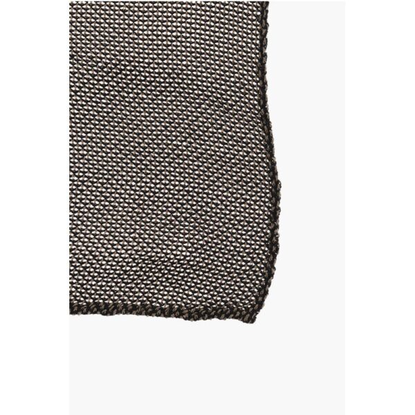 Dsquared² Solid Color Gauzed Silk Pocket Square - Image 2