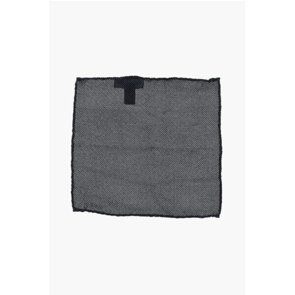 Dsquared² Solid Color Gauzed Silk Pocket Square