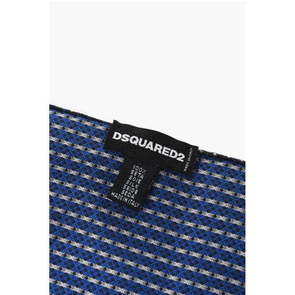Dsquared² Jacquard Silk Pocket Square - Image 3