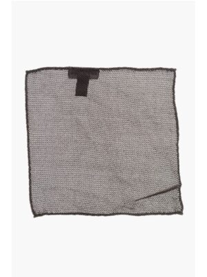 Dsquared² Solid Color Gauzed Silk Pocket Square