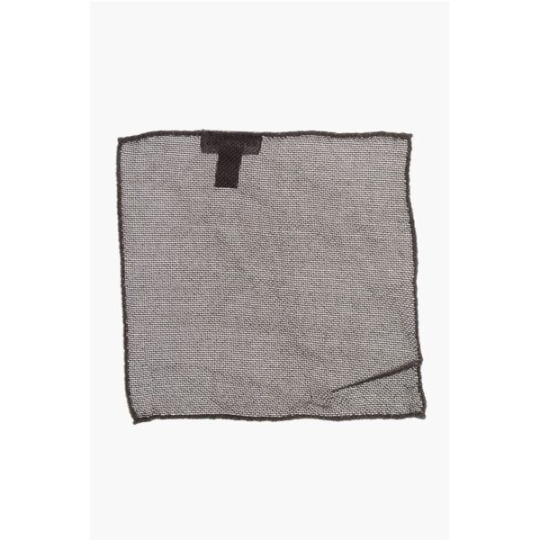 Dsquared² Solid Color Gauzed Silk Pocket Square