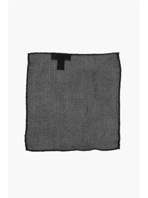 Dsquared² Solid Color Gauzed Silk Pocket Square
