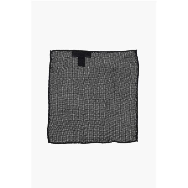 Dsquared² Solid Color Gauzed Silk Pocket Square