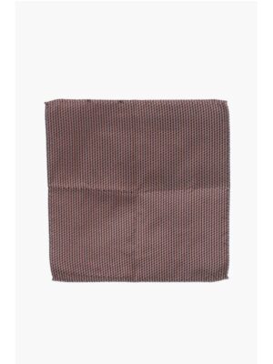 Dsquared² Two-Tone Jacquard Silk Pocket Square