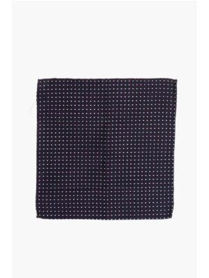 Dsquared² Patterned Silk and Cotton Pocket Square