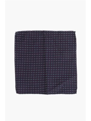 Dsquared² Geometrical Patterned Silk Blend Pocket Square